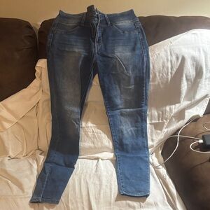 Wallflower Women's Blue Skinny Jeans